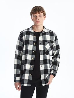 Rahat Kal?p Uzun Kollu Ekose Erkek Oduncu G?mlek