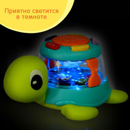 Музыкальная игрушка Весёлая черепаха, звук, свет - Zabiaka фото 4