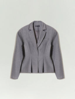 ЕМКА / Однобортный жакет с объемными плечами - Emka фото 6