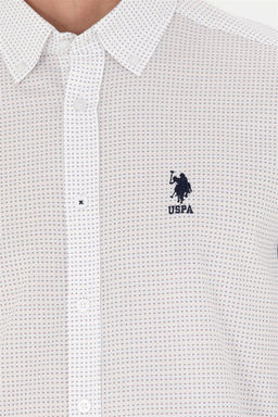 U. S. Polo Assn Мужская темно-синяя рубашка с длинным рукавом - U.s. polo assn фото 8