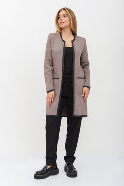 Кардиган В 1864/кофейно-серый (1270) - Злата Стиль фото 10