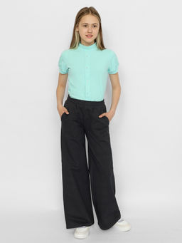 CRB wear/CWJG 63604-38 Водолазка для девочки,ментоловый/Ex.Cherubino  фото 3