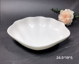 Салатник 24,5х19 см Ракушка / FR-716 /уп 15/