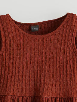 Bisiklet Yaka K?z ?ocuk Elbise