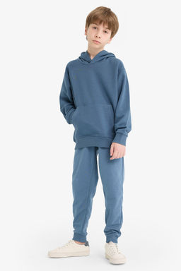 Basic D_z Kap__onlu Okul Sweatshirt Erkek _ocuk - Defacto фото 2