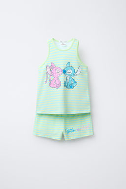 6-14 YEARS/ LILO & STITCH  DISNEY STRIPED PYJAMAS