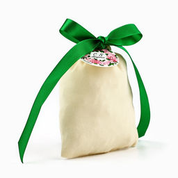 Цена за 5 шт. Мешочек подарочный из хлопка С 8 марта, 10 х 12 см +/- 1.5 см - Дарите счастье фото 2