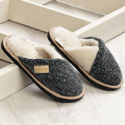 Тапочки-чизмо арт. М11/02-02 Антрацит