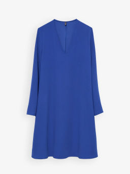 Платье Emka PL1504/orchid из вискозы с полиэстером синее фото 5