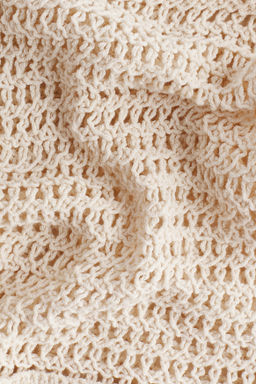 Pantal?n corto efecto crochet con volantes - H&m фото 5