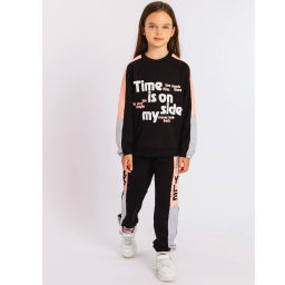 Костюм спортивный футер 2х нитка петля 8041300103 8041300103 купить оптом по цене 887 ?| Фабрика детской одежды Юлла - Youlala фото 23