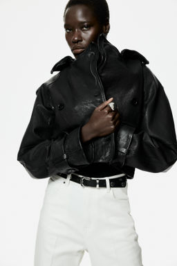 Pantal?n bootcut con cintur?n - H&m фото 4