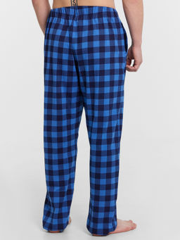 Брюки домашние мужские синие в клетку - Mark formelle фото 3