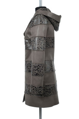 01-06626 Пальто женское демисезонное (пояс)