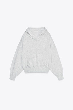 HOODED SWEATSHIRT WITH POCKET - Zara фото 5
