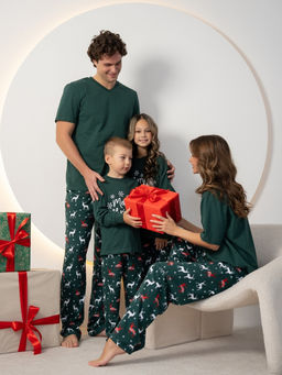 Новогодняя женская пижама с брюками - Binita фото 6