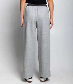 Спортивные брюки #КТ01 (14), серый меланж