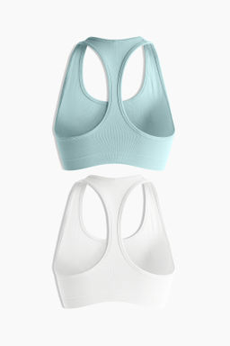 Pack de 2 sujetadores sport seamless con DryMove - H&m фото 3