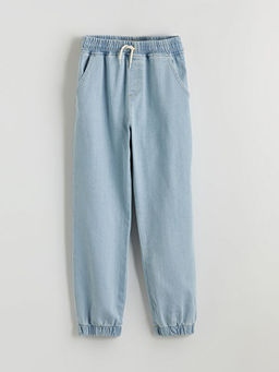 Loose Fit Erkek ?ocuk Jean Jogger Pantolon