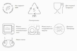 КРЫШКА ДЛЯ ХОЛ-КА И МИКРОВОЛНОВОЙ ПЕЧИ (230 ММ) (бесцветный) - Phibo фото 2