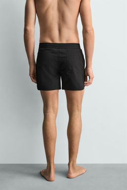 GEOMETRIC PRINT SWIMMING TRUNKS - Zara фото 7
