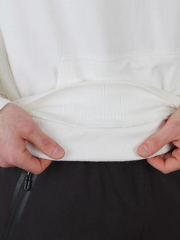 TLK-807 WHITE Толстовка мужская (85% хлопок, 15% полиэстер)