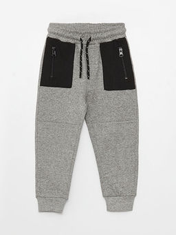 Bisiklet Yaka Uzun Kollu Bask?l? Erkek Bebek Sweatshirt ve E?ofman Alt 2li Tak?m - Waikiki фото 3