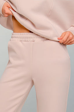 Арт. 2802 Костюм с брюками женский 44-52(5 шт) Цвет:пудра