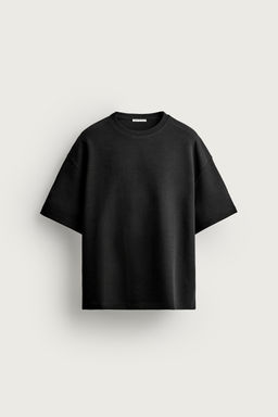 SUDADERA RELAXED FIT INTERLOCK / Negro - Zara фото 9