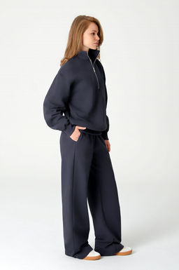 Арт. 2-542/2 Костюм женский с брюками 44-50 (4 шт) Цвет:Антрацит - Калинка фото 2