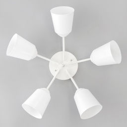 Люстра "Онлайн" (цилиндр) 5х15Вт Е27 МОДЕЛЬ: BR 00206 белый