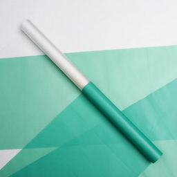 Пленка для цветов Прозрачная полоса тиффани, 0,58 х 10 м