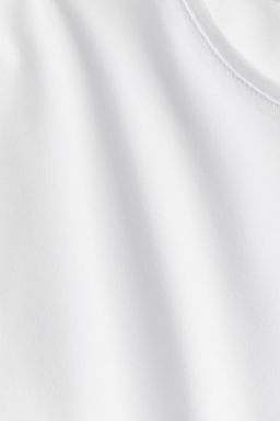 Fitted cotton top - H&m фото 5