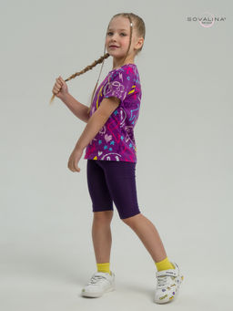Костюм Актив граффити слива-фиолет - Sovalina фото 13