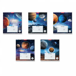 Цена за 200 шт. Тетрадь школьная ученическая ErichKrause Космос, 18 листов, линейка (в плёнке по 10 шт.)  фото 13