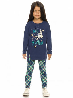 PELICAN, комплект для девочек, Темно-синий