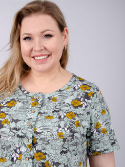 Платье "Прованс 7" олива, трикотаж