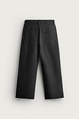 JEANS STRAIGHT RELAXED FIT / Negro - Zara фото 8