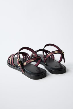 PRINTED SANDALS - Zara фото 5