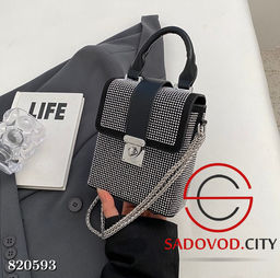 Мини-сумка женская со стразами - Bruno фото 2