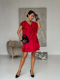 Платье AURA 3314-164 красный