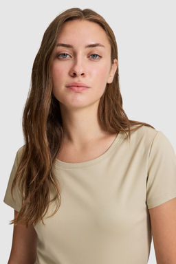 Kad_n A__k Haki Bisiklet Yaka Basic Ti__rt - U.s. polo assn фото 2