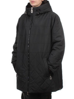 F-804 BLACK Куртка демисезонная женская (100 гр. холлофайбер) - Fashion фото 5