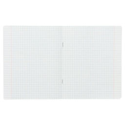 Комплект тетрадей из 10 штук, тетрадь 12 листов в клетку, однотонная Новая Школьная, обложка мелованная бумага, ВД-лак, блок офсет - Calligrata фото 2