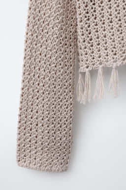 JERSEY PUNTO FLECOS / Tostado - Zara фото 6