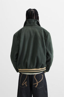 FAUX SUEDE JACKET WITH PATCHES - Zara фото 3