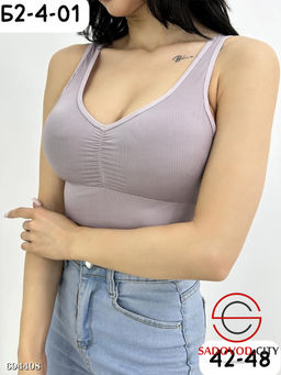 Топик женский с кружевом