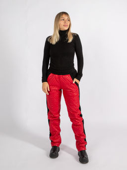 Брюки женские утепленные С211 Красный от фабрики Спортсоло