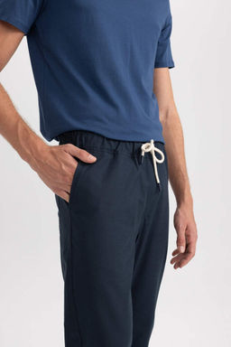Хлопковые брюки скинни Jogger - Defacto фото 5