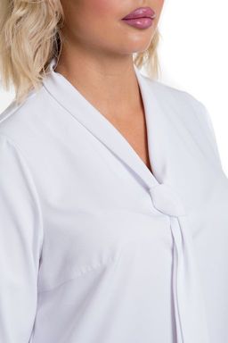 Блузка 1176 белый - Novita фото 5